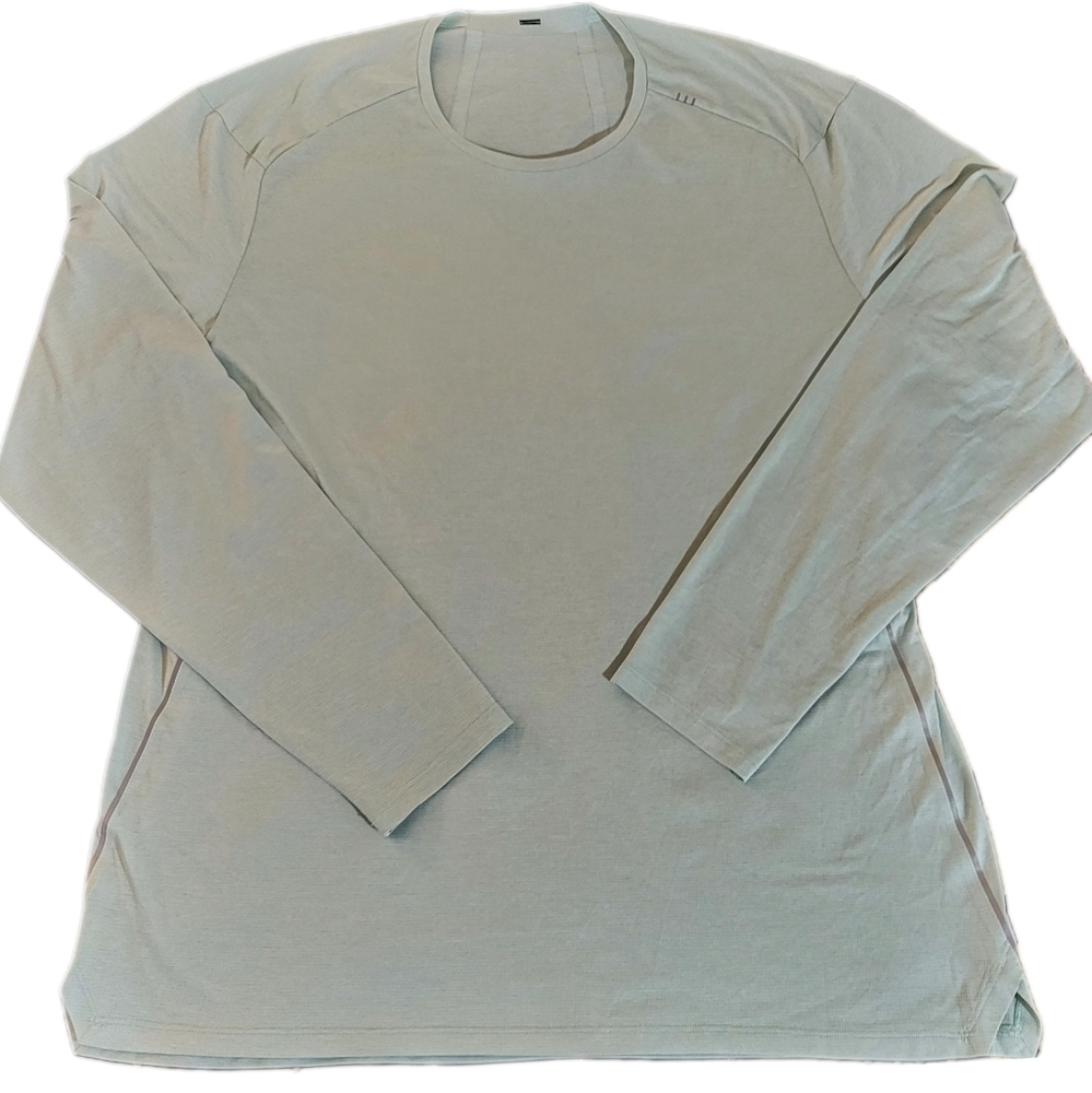 Lululemon \ Fast & Free SS T / XL / Heathered Delicate Mint